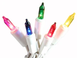 Set Of 100 Shimmering Multi Mini Christmas Lights - White Wire -Optimal Christmas Shop jtvwavlj1hzmi5ydgv401qgr0iucyboj 70530.1680835954