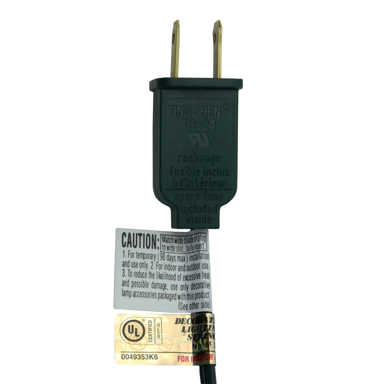 20-Count Clear Mini Edison Christmas Light Set, 12.6ft Green Wire 4 20-Count Clear Mini Edison Christmas Light Set, 12.6ft Green Wire - Image 2