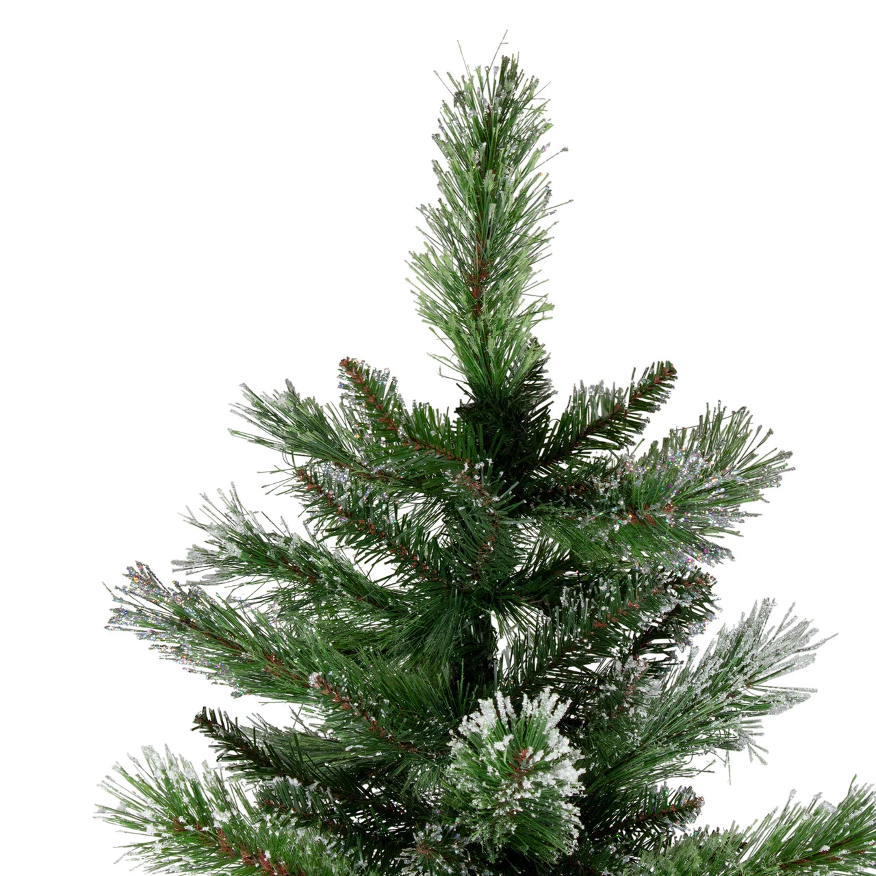 6' Snowy Mixed Montana Pine Artificial Christmas Tree - Unlit 5 6' Snowy Mixed Montana Pine Artificial Christmas Tree - Unlit - Image 3