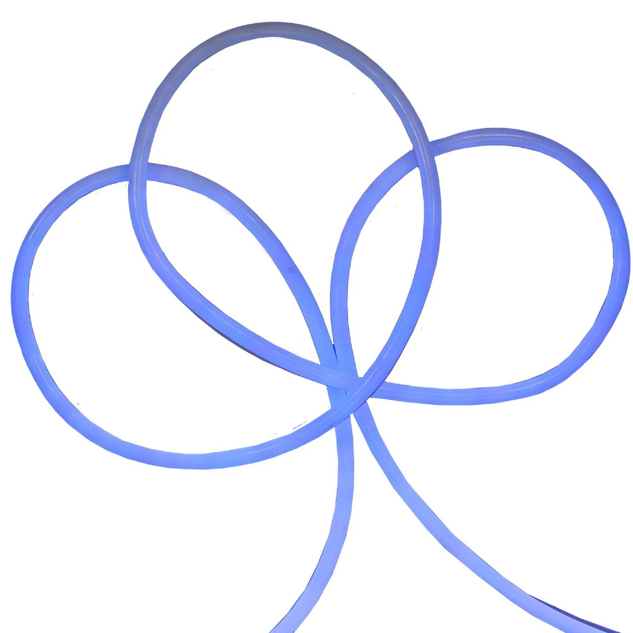 840 Blue LED Commercial Grade Neon Style Flexible Christmas Rope Lights - 18 Ft Blue Tube 4 840 Blue LED Commercial Grade Neon Style Flexible Christmas Rope Lights - 18 Ft Blue Tube - Image 2