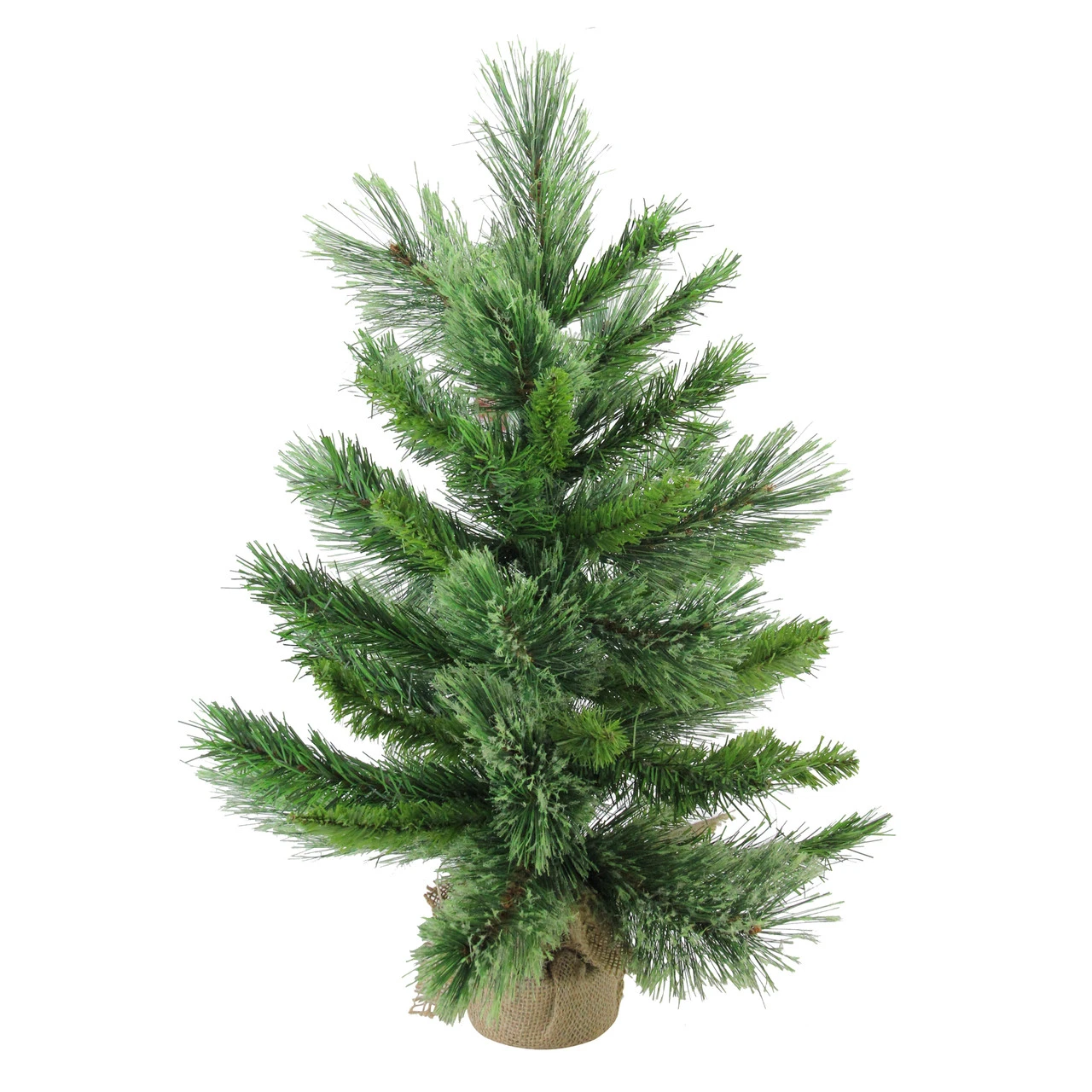 2' Potted Mixed Cashmere Pine Medium Artificial Christmas Tree, Unlit 3 2' Potted Mixed Cashmere Pine Medium Artificial Christmas Tree, Unlit