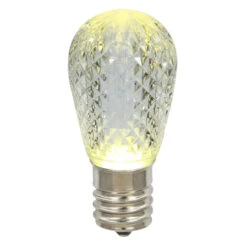 Club Pack Of 25 LED Warm Clear Replacement Christmas Light Bulbs - E26 Base