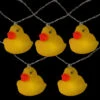 10 Yellow Duck Novelty Light Set, 6-ft Clear Wire -Optimal Christmas Shop ksa ul2304 1 30711.1667513814