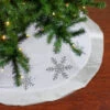 48" White And Silver Embroidered Sequin Snowflakes Tree Skirt 2 48" White And Silver Embroidered Sequin Snowflakes Tree Skirt -Optimal Christmas Shop ksrym68aott2ccfpmovxsamygcaxdaxr 65678.1667569565