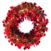 20" Festive Thanksgiving Fall Harvest Red And Gold Leaf Artificial Tinsel Wreath - Unlit 1 20" Festive Thanksgiving Fall Harvest Red And Gold Leaf Artificial Tinsel Wreath - Unlit -Optimal Christmas Shop lbuwvrysov4rp4epcexo8z8tjbkzb65m 71905.1667683264