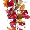 5' X 9.5" Red And Yellow Foliage With Pine Cones Artificial Christmas Garland - Unlit -Optimal Christmas Shop meim8hkpogcahf2hfkwtakwt2rq4u7tb 29065.1667578322