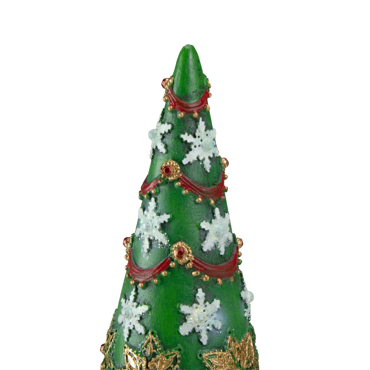 12" Brown And Green Domed Artificial Christmas Tree Tabletop Decor - Unlit 5 12" Brown And Green Domed Artificial Christmas Tree Tabletop Decor - Unlit - Image 3