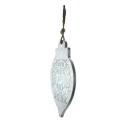 20" Silver And Blue 'Peace Love Joy' Finial Christmas Wall Hanging Ornament 7 20" Silver And Blue 'Peace Love Joy' Finial Christmas Wall Hanging Ornament -Optimal Christmas Shop midwest 139977 3 40277.1667530526