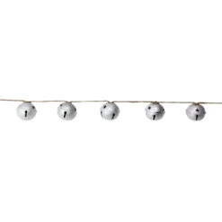 5' X 2" Silver And Black Jingle Bell Star Cutouts Artificial Christmas Garland - Unlit 6 5' X 2" Silver And Black Jingle Bell Star Cutouts Artificial Christmas Garland - Unlit -Optimal Christmas Shop midwest 155568 1 66178.1667491086
