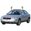 19-Inch Lighted Brown And Red Reindeer Christmas Car Decorating Kit - Universal Size -Optimal Christmas Shop mystic 88025 light up reindeer updated 52635.1667529837