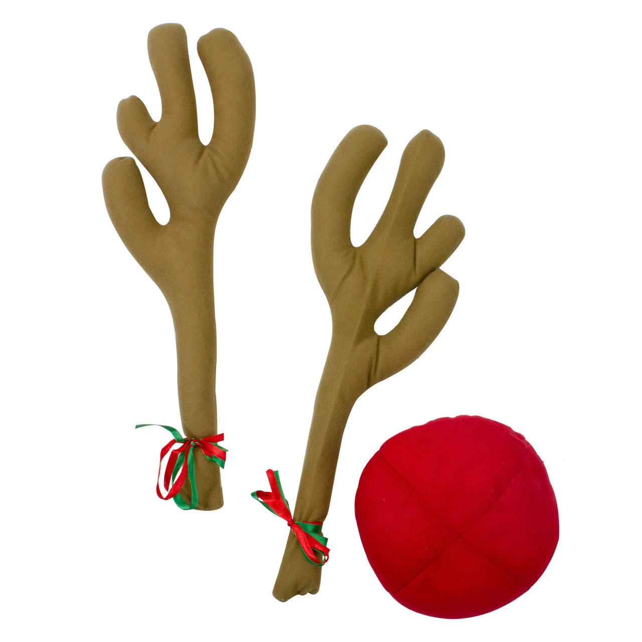19" Brown And Red Reindeer Christmas Car Decorating Kit - Universal Size 4 19" Brown And Red Reindeer Christmas Car Decorating Kit - Universal Size - Image 2