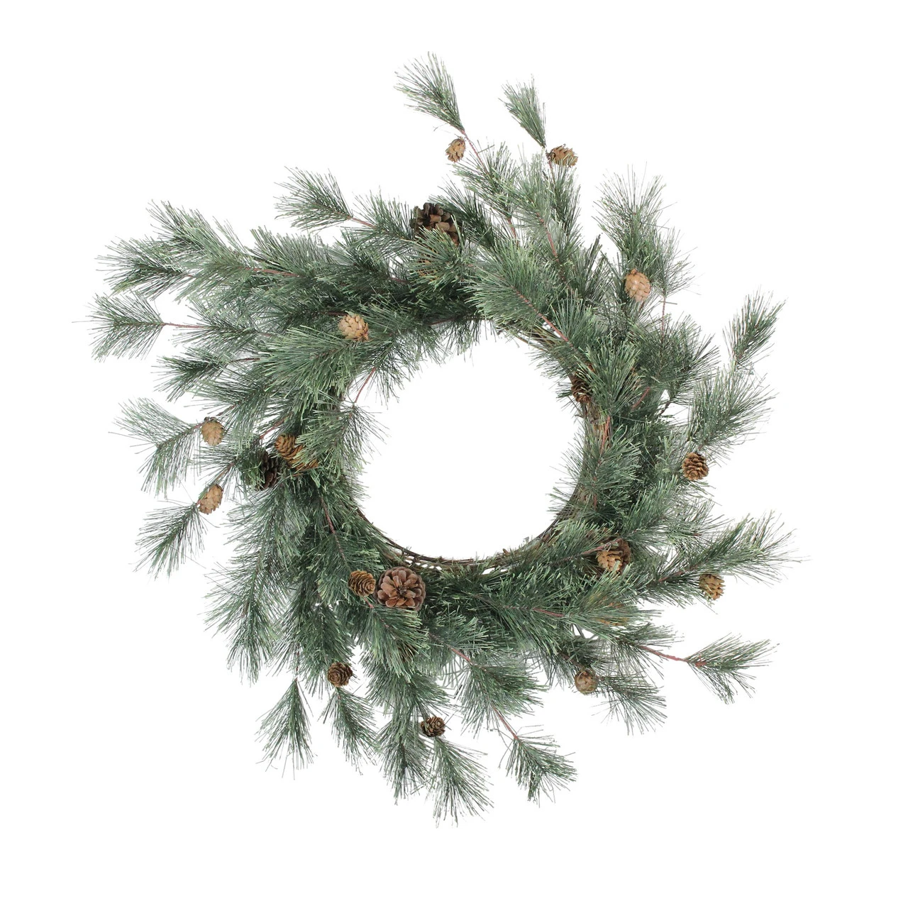 Mixed Pine Cones Artificial Christmas Wreath - 26-Inch, Unlit 4 Mixed Pine Cones Artificial Christmas Wreath - 26-Inch, Unlit - Image 2