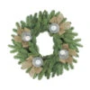Green And Brown Pine Artificial Christmas Wreath With Candle Holder - 21-Inch, Unlit -Optimal Christmas Shop nfoehgxwfu27rstuyde5eczbocyg6e6n 02327.1667663039