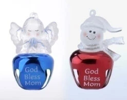 24ct Blue, Red, And White Jingle Buddies Christmas Ornaments, 2.5"