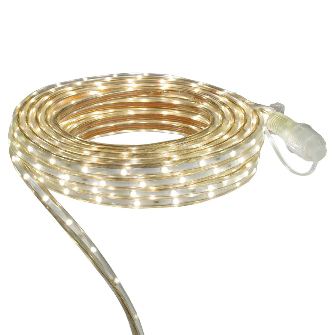 30' Warm White LED Christmas Outdoor Linear Tape Light 4 30' Warm White LED Christmas Outdoor Linear Tape Light - Image 2