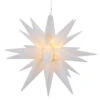 12" White LED Lighted Moravian Star Christmas Decoration 1 12" White LED Lighted Moravian Star Christmas Decoration -Optimal Christmas Shop northlght ys92340 1 17488.1667489139