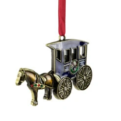 3.25" U.S. Mail Parcel Horse And Buggy Christmas Ornament With European Crystals -Optimal Christmas Shop northlight hd92870 2 81051.1688037919