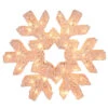 24" Orange And White LED Lighted Snowflake Christmas Decoration -Optimal Christmas Shop northlight2016 30517 24 99146.1667520075