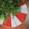 48" Red And White Peppermint Twist Stripes Christmas Tree Skirt -Optimal Christmas Shop northlight20580006go 1 30062.1667488292
