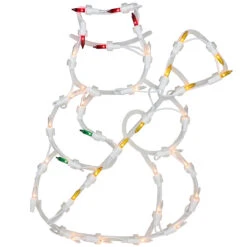 15" Red And Yellow Lighted Snowman Christmas Window Silhouette Decoration -Optimal Christmas Shop northlight20nl01032 03128.1667657565