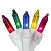 Set Of 100 Multi-Color Mini Icicle Christmas Lights 3" Spacing - White Wire -Optimal Christmas Shop northlight20nl02368 93048.1667657564