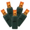 4' X 6' Orange LED Net Style Christmas Lights - Green Wire -Optimal Christmas Shop northlight20nl02480 36241.1667657568