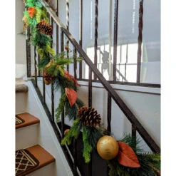 5' X 5" Green And Brown Pine Cones Artificial Christmas Garland - Unlit 10 5' X 5" Green And Brown Pine Cones Artificial Christmas Garland - Unlit -Optimal Christmas Shop northlight20vm37816 cxpic 54598.1669141295