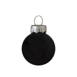 9ct Shiny And Matte Black Glass Ball Christmas Ornaments 2.5" (65mm) -Optimal Christmas Shop northlight20wy00746 1 54385.1667655052