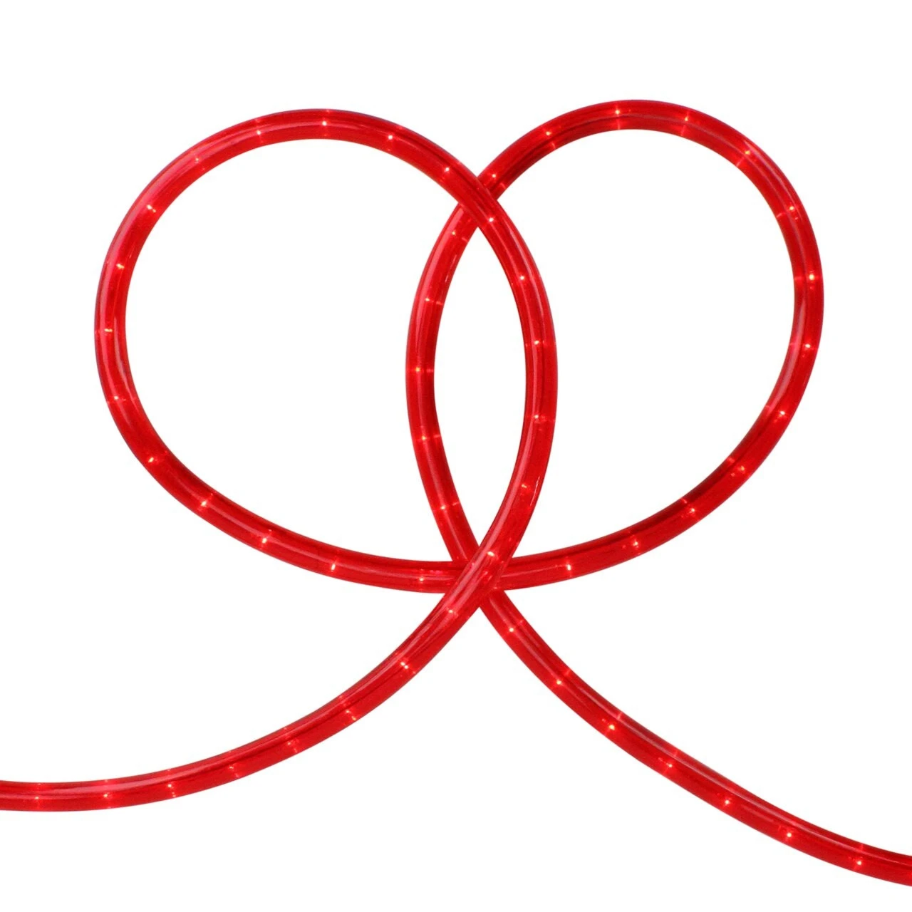 100' Red Incandescent Christmas Rope Lights 5 100' Red Incandescent Christmas Rope Lights - Image 3