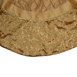 72" Gold Quilted Christmas Tree Skirt With Iridescent Sequins -Optimal Christmas Shop northlight 27933 1 51841.1667569524