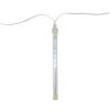Set Of 10 White Transparent Dripping Icicle Snowfall Christmas Light Tubes - 14.25 Ft Clear Wire -Optimal Christmas Shop northlight a30943 20634.1667681676