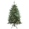 4.5' Pre-Lit Medium Washington Frasier Fir Artificial Christmas Tree - Clear Lights -Optimal Christmas Shop northlight b03888 updated lit 89582.1667641005