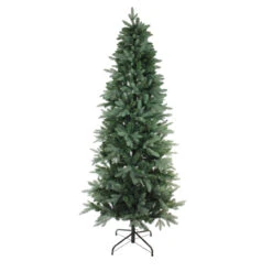7.5' Green Slim Washington Frasier Fir Artificial Christmas Tree - Unlit -Optimal Christmas Shop northlight b03892 2 76115.1680198193