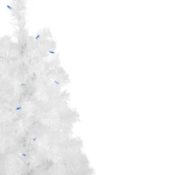 4' Pre-Lit Slim White Pine Artificial Christmas Tree - Blue Lights -Optimal Christmas Shop northlight b03894 2 updated 65553.1667575967