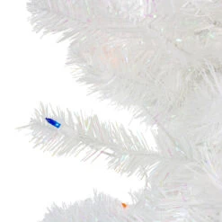 4' Pre-Lit White Pine Slim Artificial Christmas Tree - Multi Lights -Optimal Christmas Shop northlight b03896 1 47227.1667655076