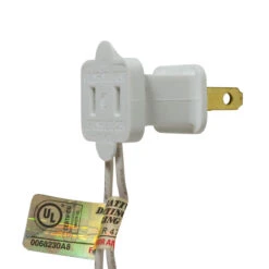 4' Pre-Lit White Pine Slim Artificial Christmas Tree - Multi Lights -Optimal Christmas Shop northlight b03896 2 31250.1667655077