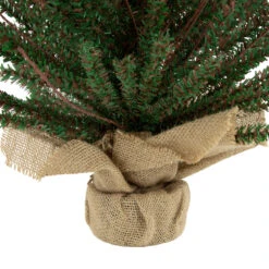 18" Warsaw Twig Artificial Christmas Tree In Burlap Base - Unlit -Optimal Christmas Shop northlight b03906 4 67822.1669400658