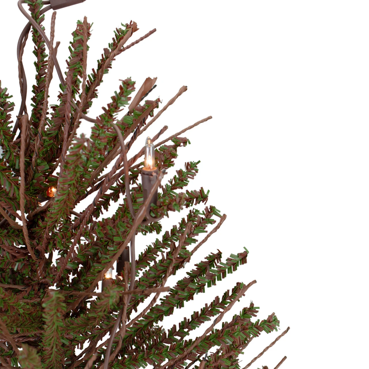 2' Pre-Lit Medium Potted Warsaw Twig Artificial Christmas Tree - Clear Lights 5 2' Pre-Lit Medium Potted Warsaw Twig Artificial Christmas Tree - Clear Lights - Image 3