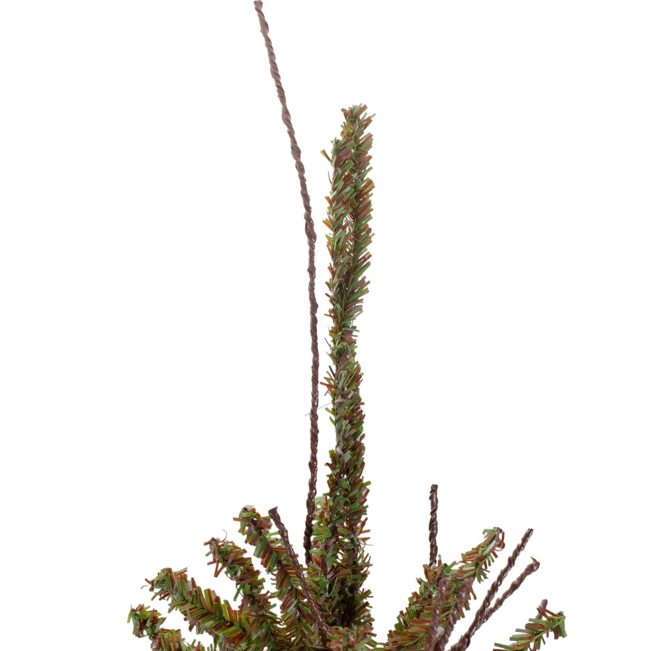 2.5' Green And Brown Warsaw Twig Artificial Christmas Tree With Burlap Base - Unlit 6 2.5' Green And Brown Warsaw Twig Artificial Christmas Tree With Burlap Base - Unlit - Image 4