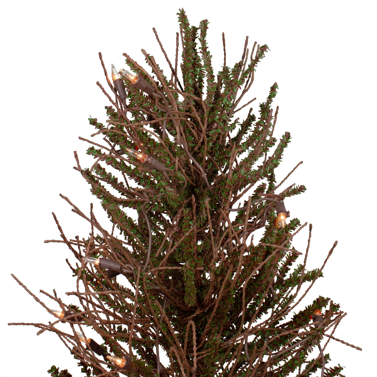 3' Pre-Lit Warsaw Twig Artificial Christmas Tree - Clear Lights 4 3' Pre-Lit Warsaw Twig Artificial Christmas Tree - Clear Lights - Image 2