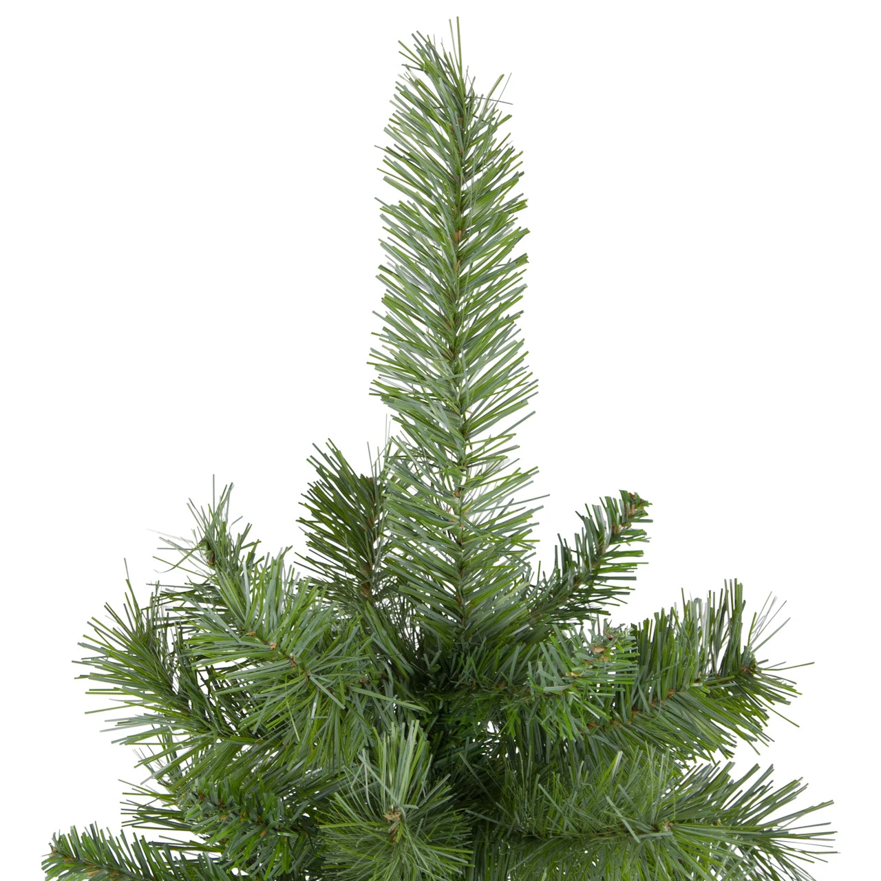 4.5' X 28" Slim Mixed Pine Artificial Christmas Tree - Unlit 6 4.5' X 28" Slim Mixed Pine Artificial Christmas Tree - Unlit - Image 4
