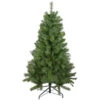 4.5' X 35" Medium Mixed Pine Artificial Christmas Tree - Unlit -Optimal Christmas Shop northlight b36395 41389.1667663034
