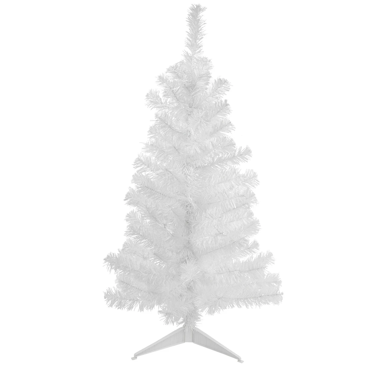 3' Slim White Pine Artificial Christmas Tree - Unlit 3 3' Slim White Pine Artificial Christmas Tree - Unlit