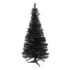4' X 24" Slim Black Tinsel Artificial Christmas Tree - Unlit -Optimal Christmas Shop northlight b83503 26238.1667661968