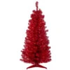 4' Pre-Lit Slim Red Artificial Christmas Tree - Clear Lights 2 4' Pre-Lit Slim Red Artificial Christmas Tree - Clear Lights -Optimal Christmas Shop northlight b83508 50540.1667488435