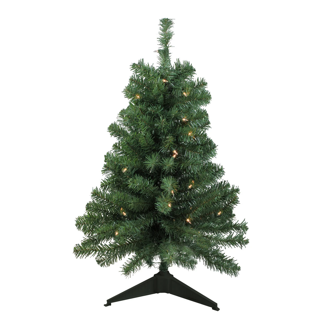 3' Pre-Lit Green Medium Blackwater Fir Artificial Christmas Tree - Clear Lights 3 3' Pre-Lit Green Medium Blackwater Fir Artificial Christmas Tree - Clear Lights