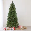 6.5' Pre-Lit Medium Mixed Pine And Iridescent Glitter Artificial Christmas Tree - Clear Lights -Optimal Christmas Shop northlight b83531 19239.1667578499