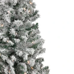 4' Pre-Lit Flocked Pine Artificial Christmas Tree, Clear Lights 9 4' Pre-Lit Flocked Pine Artificial Christmas Tree, Clear Lights -Optimal Christmas Shop northlight b8353220flocked 2new 56300.1668031085
