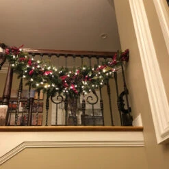 60" Pre-Lit Eastern Pine Artificial Christmas Swag - Clear Lights -Optimal Christmas Shop northlight b84688 cxpic 79858.1676393438