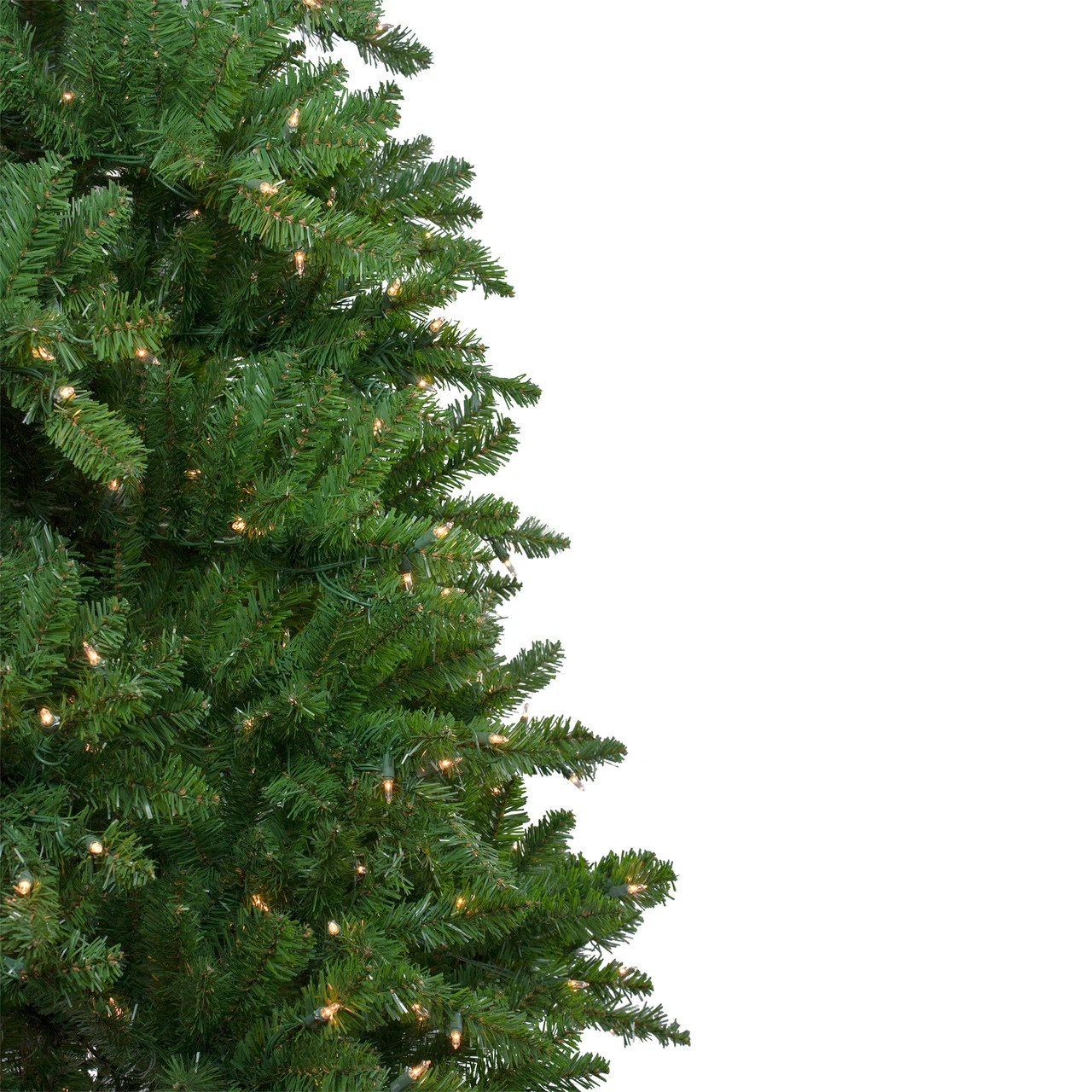 14' Pre-Lit Eastern Pine Slim Artificial Christmas Tree - Clear Lights 7 14' Pre-Lit Eastern Pine Slim Artificial Christmas Tree - Clear Lights - Image 5